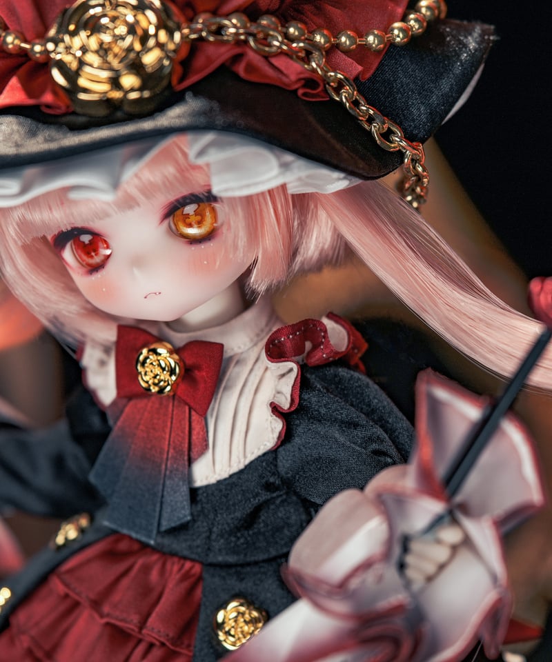 限定10体】【ハロウィンスペシャル】TinyFox「鴉羽紅薔」フローラ