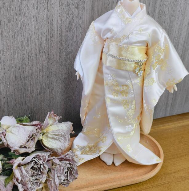1点物　ドール着物　和装 即納】【TinyFox天使体サイズ】（ほか1/6サイズドールも対応可)和服