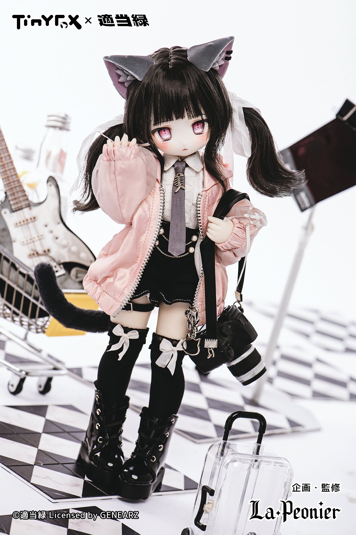 LaPeonierコラボ企画】TinyFox×適当緑 猫耳量産型女子・黒猫 1/6 LaPeonierコラボ企画】TinyFox×適当緑 猫耳量産型女子・黒猫 1/6