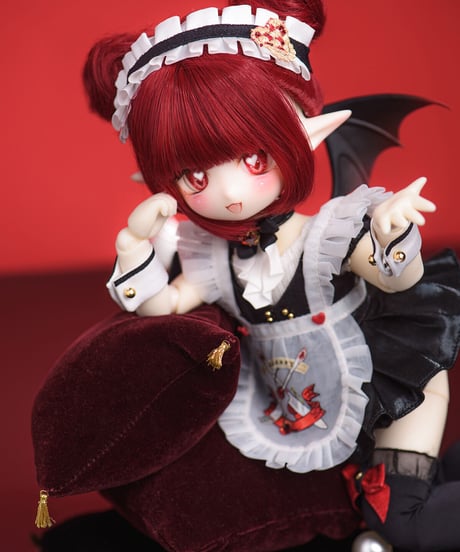 【人気商品再販】TinyFox さくらんぼ小悪魔 チェリー 1/6スケールMJDドール フルセット※アクセサリーなし※新ボディ採用※特典付き※送料無料※注文後一ヶ月以内発送予定※