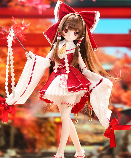 【新作1/4サイズコラボドール】TinyFox 【Dream Battle 博麗霊夢】フルセット 1/4スケールMJDドール※2026年11月以後発送予定※送料無料※