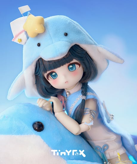 TinyFox 1/6 旧ボディ ホワイトチョコ 白巧 dolk ドール 人形（Tinyfox 
