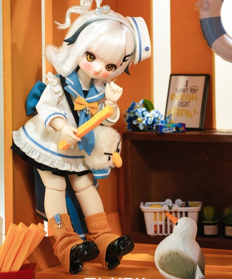 【新作予約・受注生産】TinyFox フラポテ配達員・セイラー 【Sailer】1/6スケールMJDドール フルセット ※C-16ヘッド※限定特典付※送料無料※2026年9月以後発送予定※