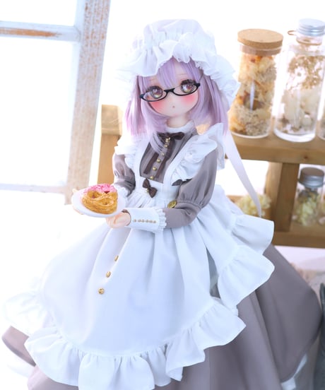 『ナナイロテントウ』 1/4スケールドール用アウトフィット *ロイヤル・ヴィクトリアンメイド* TinyFoxPEKO/MDD・1/4ドール対応size