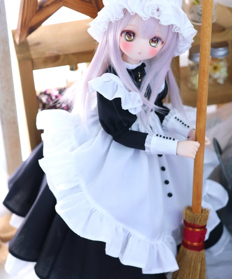 『ナナイロテントウ』 1/4スケールドール用アウトフィット *ロイヤル・ヴィクトリアンメイド* TinyFoxPEKO/MDD・1/4ドール対応size