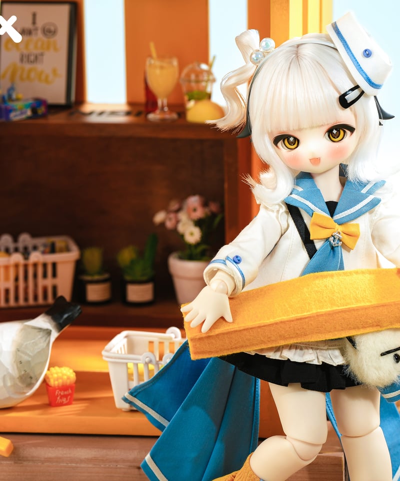 新作予約・受注生産】TinyFox フラポテ配達員・セイラー 【Sailer】1/6