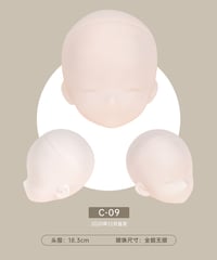 Tiny fox  C-05ヘッド カスタマイズ】TinyFox 1/6スケールドール用ヘッド型番C-05※注文後1-2