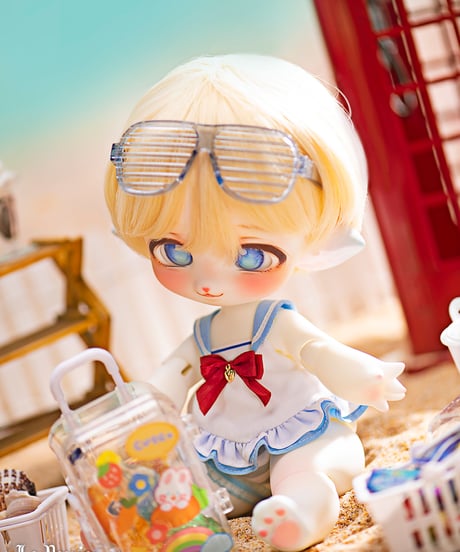 【人気商品再販】TinyFox Tinyhuxシリーズ 熱海の旅 狐狐神 1/6スケールBJDドールカスタマイズセット※ノーメイク※注文後一ヶ月以内発送予定※送料無料※