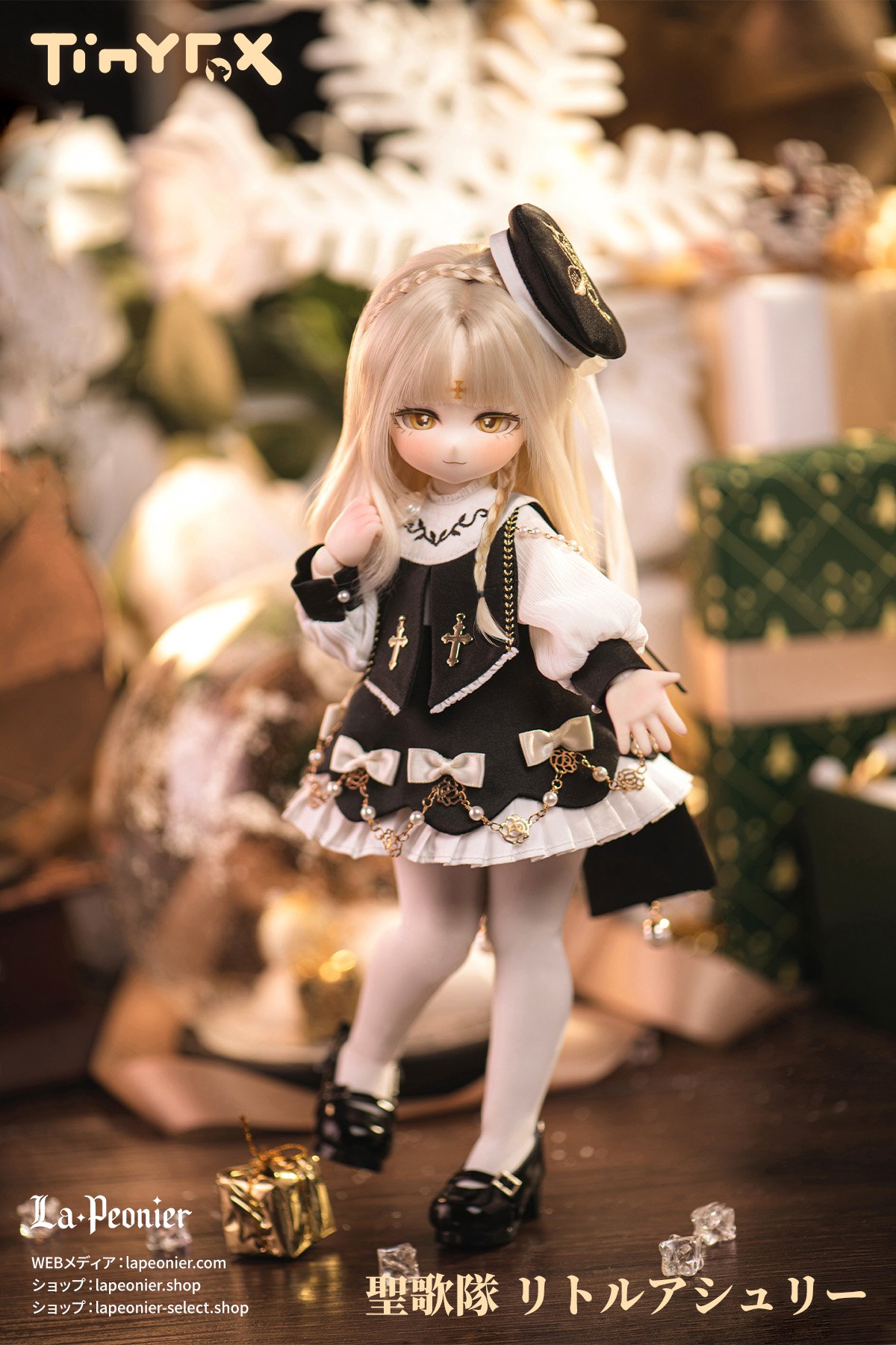 1/6サイズ TinyFox ピンクうさ耳ドレス 1/6サイズ TinyFox ピンクうさ耳ドレス - メルカリ