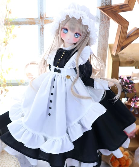 『ナナイロテントウ』 1/4スケールドール用アウトフィット *ロイヤル・ヴィクトリアンメイド* TinyFoxPEKO/MDD・1/4ドール対応size