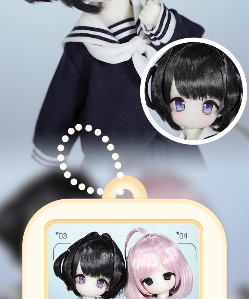 かぼちゃ体セット】【新作予約】DolleyDoll 1/6スケールドール素体