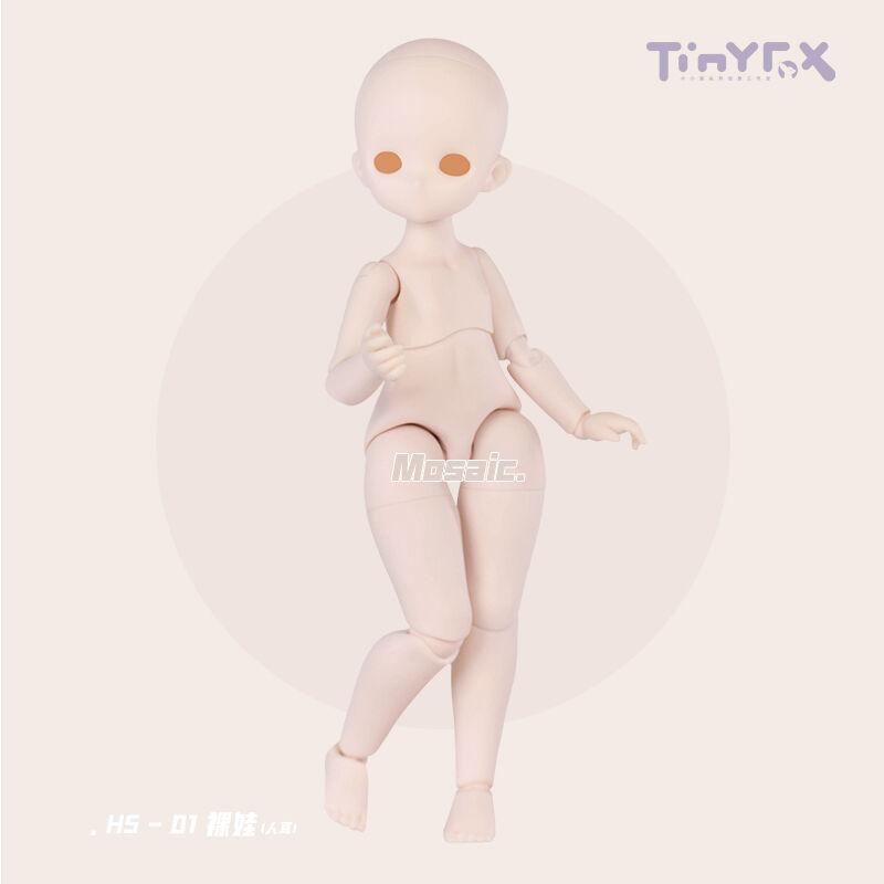 カスタマイズ】TinyFox 1/6スケールドール素体 選べるヘッド [HS-01/HS