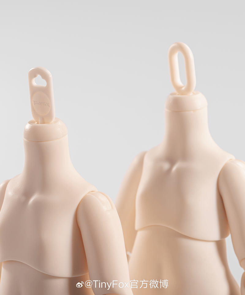 カスタマイズ】TinyFox 1/6スケールドール素体 ボディのみ ピンク(粉普