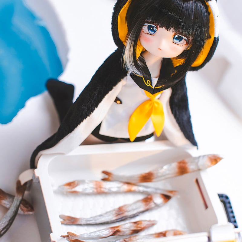 Tinyfox デビー ヘッド ウィッグ アイ 1/6 輝き夢見るペンギン-