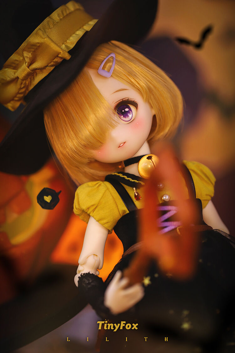 TinyFox ハロウィンの魔女 リリース フルセット 1/6スケールMJDドール