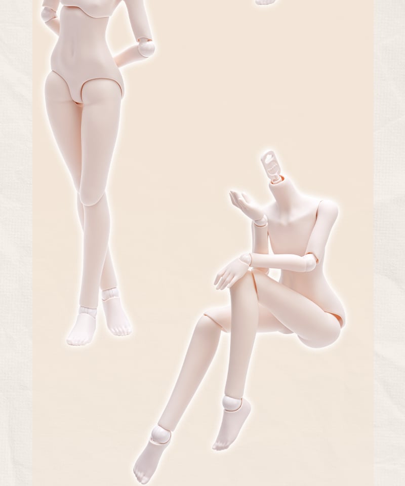 予約】【数量限定】TinyFox 新1/4スケール MJDドール素体 ボディ