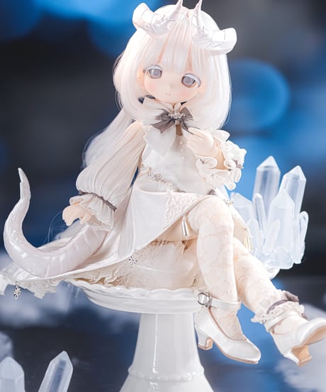 【新作予約・受注生産】TinyFox 白き龍・フレーデ「Freyde」 1/6スケールMJDドール フルセット※C-22ヘッド※送料無料※2026年8月以後発送予定