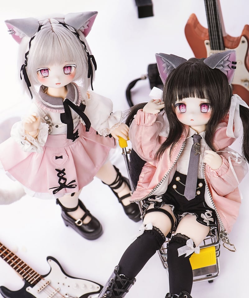 LaPeonierコラボ企画】TinyFox×適当緑 猫耳量産型女子・白猫 1/6 LaPeonierコラボ企画】TinyFox×適当緑 猫耳量産型女子・白猫 1/6