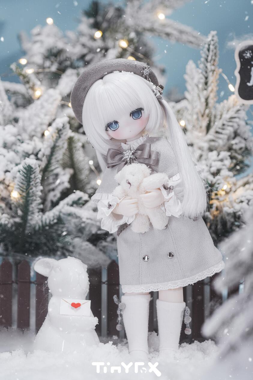 新作予約・受注生産】TinyFox【Snowdoll・Flurry】雪の子