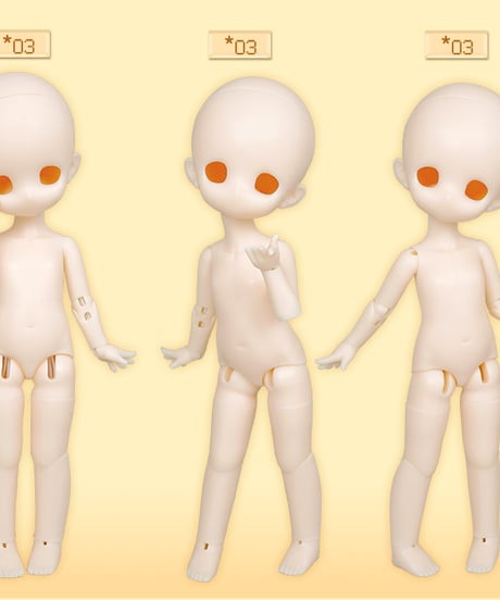 【早割】【新作予約】DolleyDoll 1/6スケールドール素体 ボデイ18cm かぼちゃ体 ※2026年3月発送予定※素体のみ