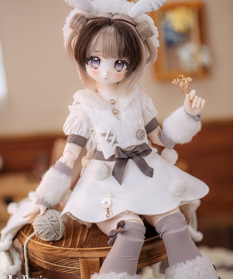 【新作予約】TinyFox MACOCOシリーズ 仕立て屋の蛾 フラフィー 1/4スケールMJDドール フルセット※2024年6月以後発送予定※送料無料※先行予約特別価格※
