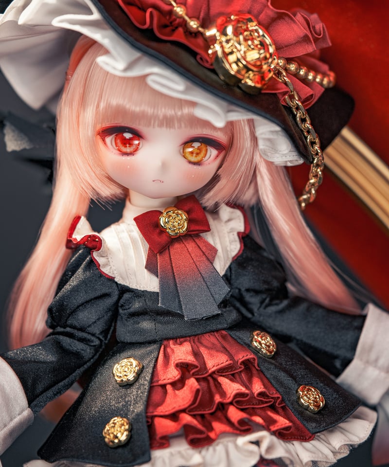 限定10体】【ハロウィンスペシャル】TinyFox「鴉羽紅薔」フローラ