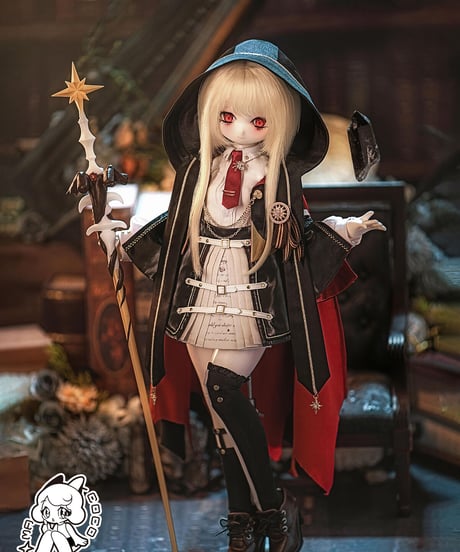 【即納在庫】TinyFox MACOCOシリーズ 封印された魔導書 ジョシュア 1/4スケールMJDドール フルセット※注文後一週間以内発送予定※送料無料※