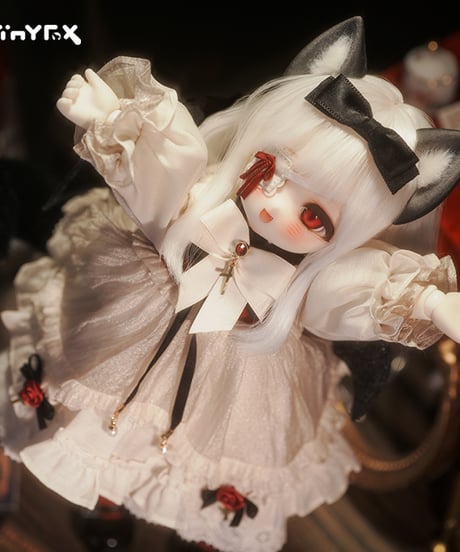 【新作予約・受注生産】TinyFox【Twilight·Kitty】夕暮れ子猫 カサンドラ  1/6スケールMJDドール フルセット ※新ボディ採用※限定特典付※送料無料※2025年8月以後発送予定※