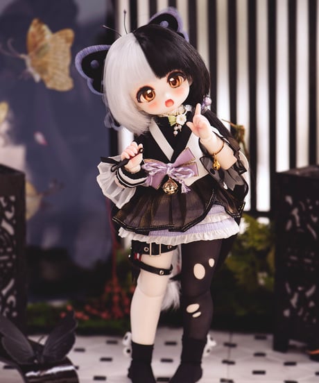 【メーカー蔵出し即納品】TinyFox バタフライクノイチ カカフ 1/6スケールMJDドール [旧ボディ使用] フルセット※メーカー即納※送料無料※