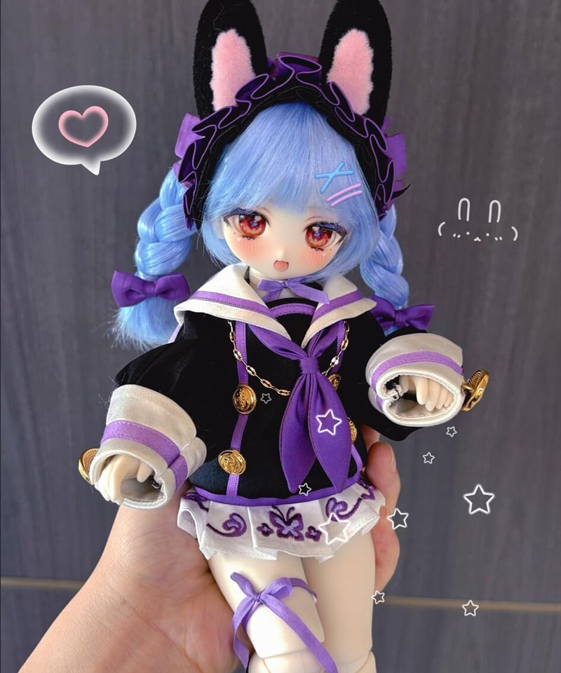 Tinykin 新品未開付　限定版　タイニーキン 新作予約・受注生産】TinyFox「禁忌書庫」ヴァイオレット【Violet】1/6