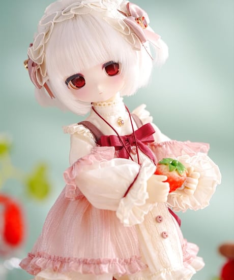 TinyFox「ストロベリー」 メリアン【Meira】1/6スケールMJDドール フルセット ※C-21ヘッド※送料無料※2025年12月以後発送予定※