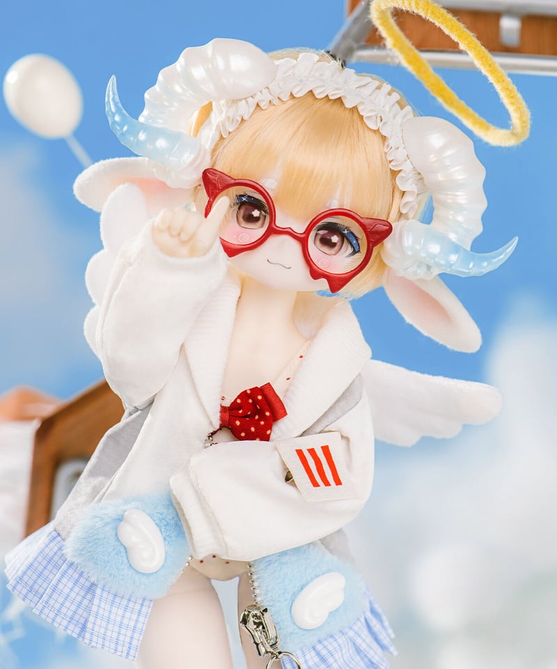 即納在庫】TinyFox 悪魔と天使の子羊 アスモティ 1/6スケールMJDドール