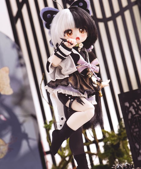 【メーカー蔵出し即納品】TinyFox バタフライクノイチ カカフ 1/6スケールMJDドール [旧ボディ使用] フルセット※メーカー即納※送料無料※