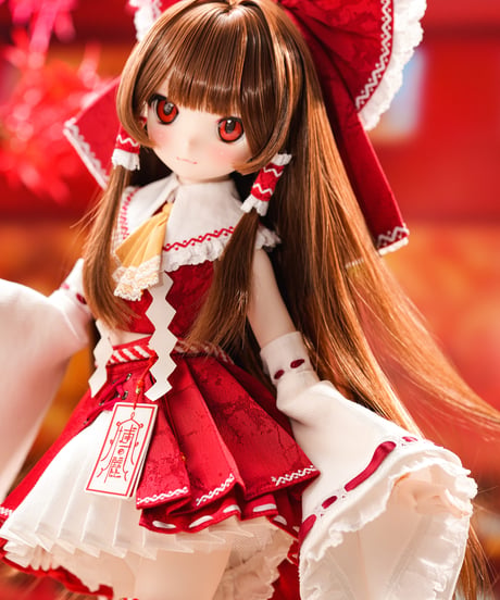 【新作1/4サイズコラボドール】TinyFox 【Dream Battle 博麗霊夢】フルセット 1/4スケールMJDドール※2026年11月以後発送予定※送料無料※