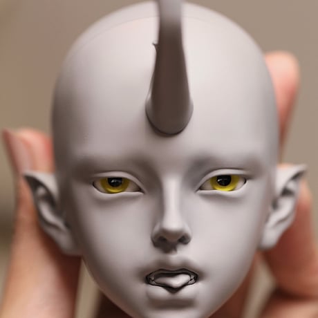 【新作予約】StarfireDoll JuneWoo 1/3スケールBJDドール用ノーメイクヘッド※受注商品※注文後三ヶ月以内発送予定※送料無料※