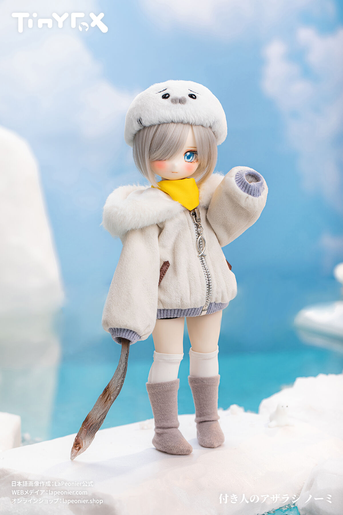 Tinyfox ノーミ ヘッド ボディー アイ セット 1/6ドール-