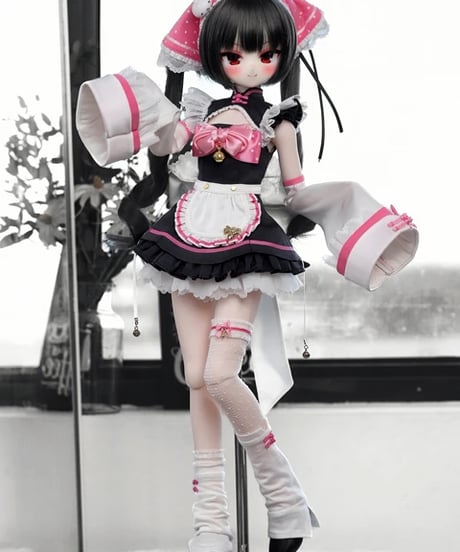 【新作予約・受注生産】Atelier Ririen アトリエ リリエン チャイナメイド「中華萌侍」衣装＆小物3種＋PEKO体セット ※2027年7月以降発送予定