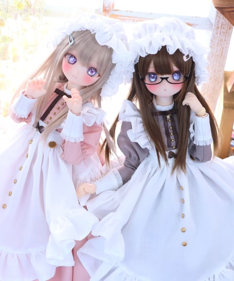 『ナナイロテントウ』 1/4スケールドール用アウトフィット *ロイヤル・ヴィクトリアンメイド* TinyFoxPEKO/MDD・1/4ドール対応size