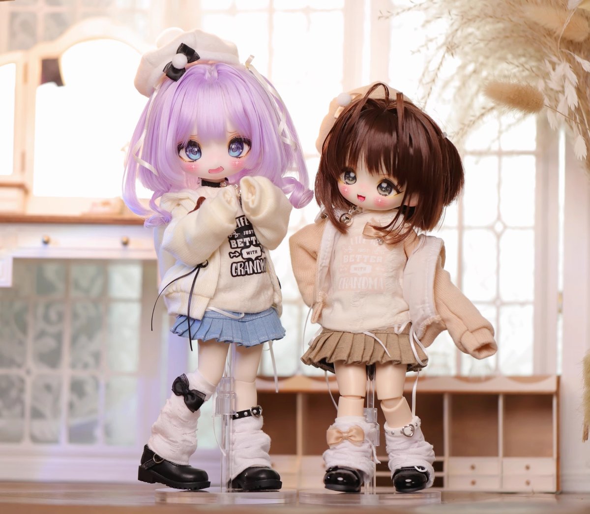 Imda17 Imda22 ドール服 セット 正規代理】【受注生産】MINASKA017 豆乳派 ドール服セット カジュアル