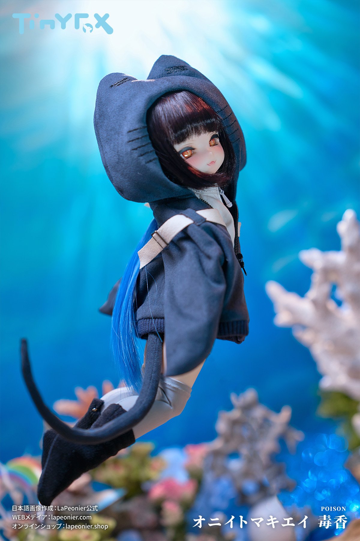 新作予約】TinyFox オニイトマキエイ 毒香 1/6スケールMJDドール フル 