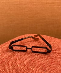 1/4、1/6スケールドール用めがね gold/black/red：お届け目安2週間