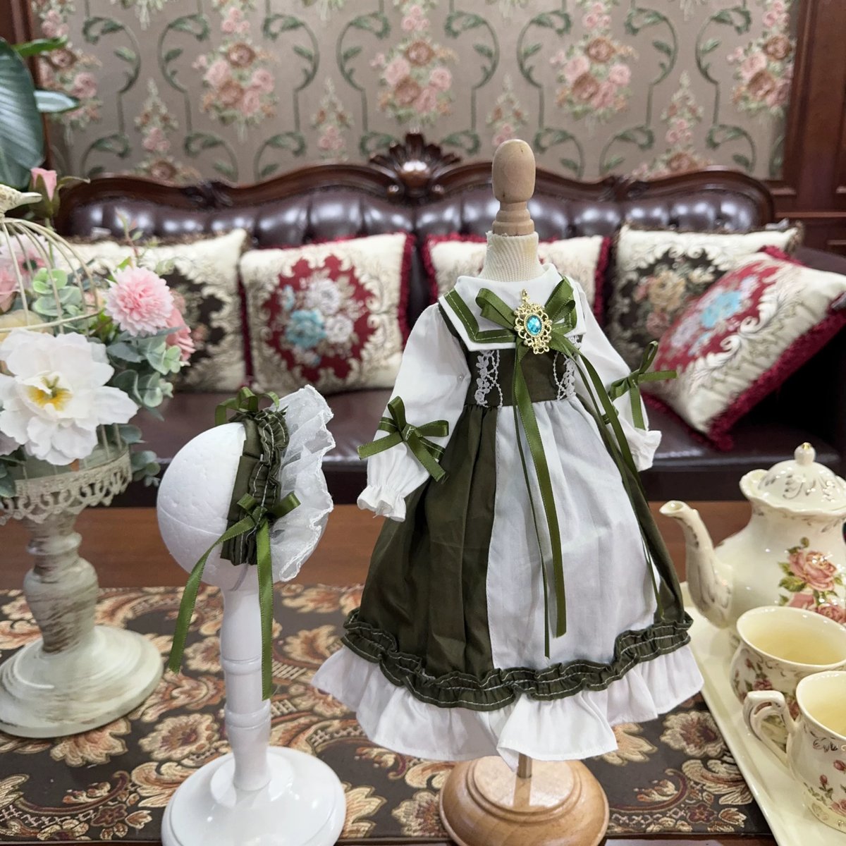 ドールアウトフィット　1/6  ミニチュア  ハンドメイド 即納】 『Xmayハンドメイド』製 1/6サイズドール用洋服アウト