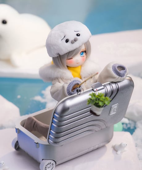 【人気商品再販】TinyFox 付き人のアザラシ ノーミ 1/6スケールMJDドールフルセット※新ボデイ採用※特典付き※送料無料※注文後一ヶ月以内発送予定※