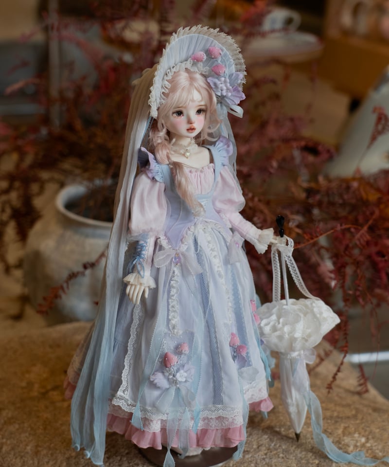 文青】1/4ドール用 クラシカルロリータ ドレスフルセット ※2026年8月