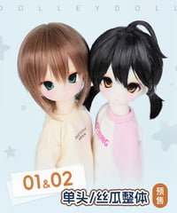 【カスタマイズ】DolleyDoll 1/6スケールドール ヘッド 01/02 ※注文後2カ月後発送予定※