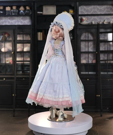 【文青】1/4ドール用 クラシカルロリータ ドレスフルセット ※2026年8月発送予定※
