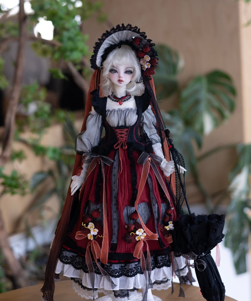 文青】1/4ドール用 クラシカルロリータ ドレスフルセット ※2026年8月