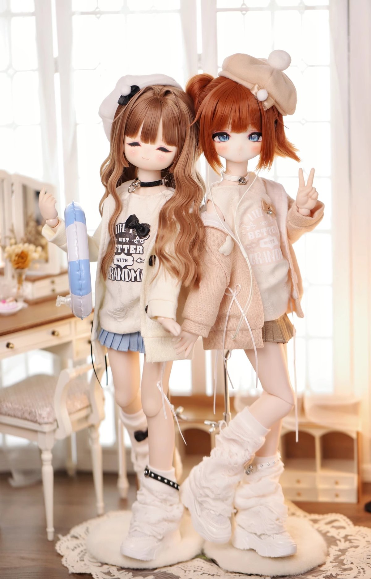 正規代理】【受注生産】MINASKA017 豆乳派 ドール服セット カジュアル
