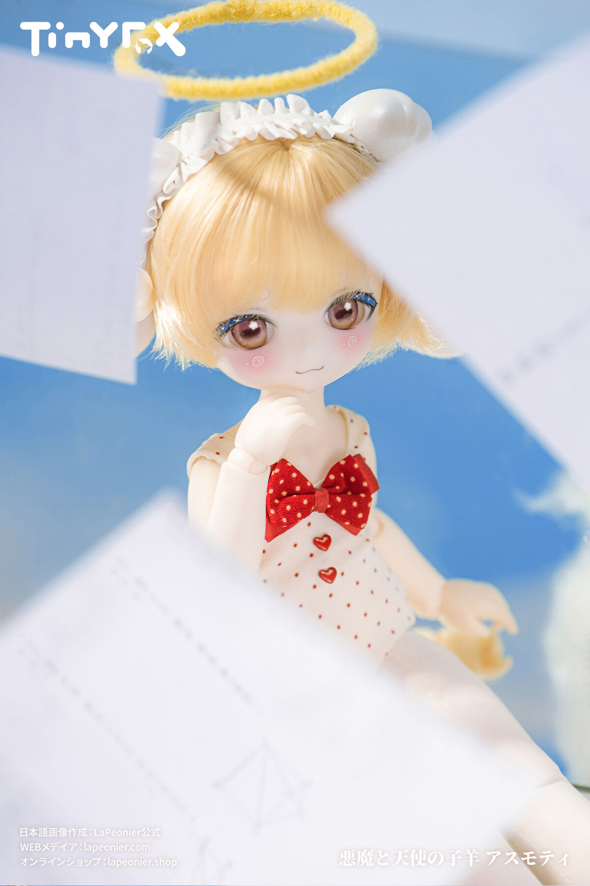 即納在庫】TinyFox 悪魔と天使の子羊 アスモティ 1/6スケールMJDドール