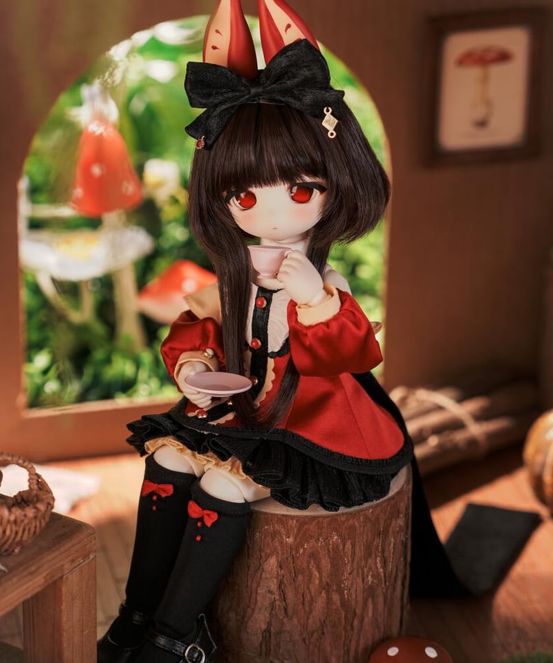 まりんこさん専用 新作予約・受注生産】TinyFox「洋菓子屋の林檎ちゃん」 【apple